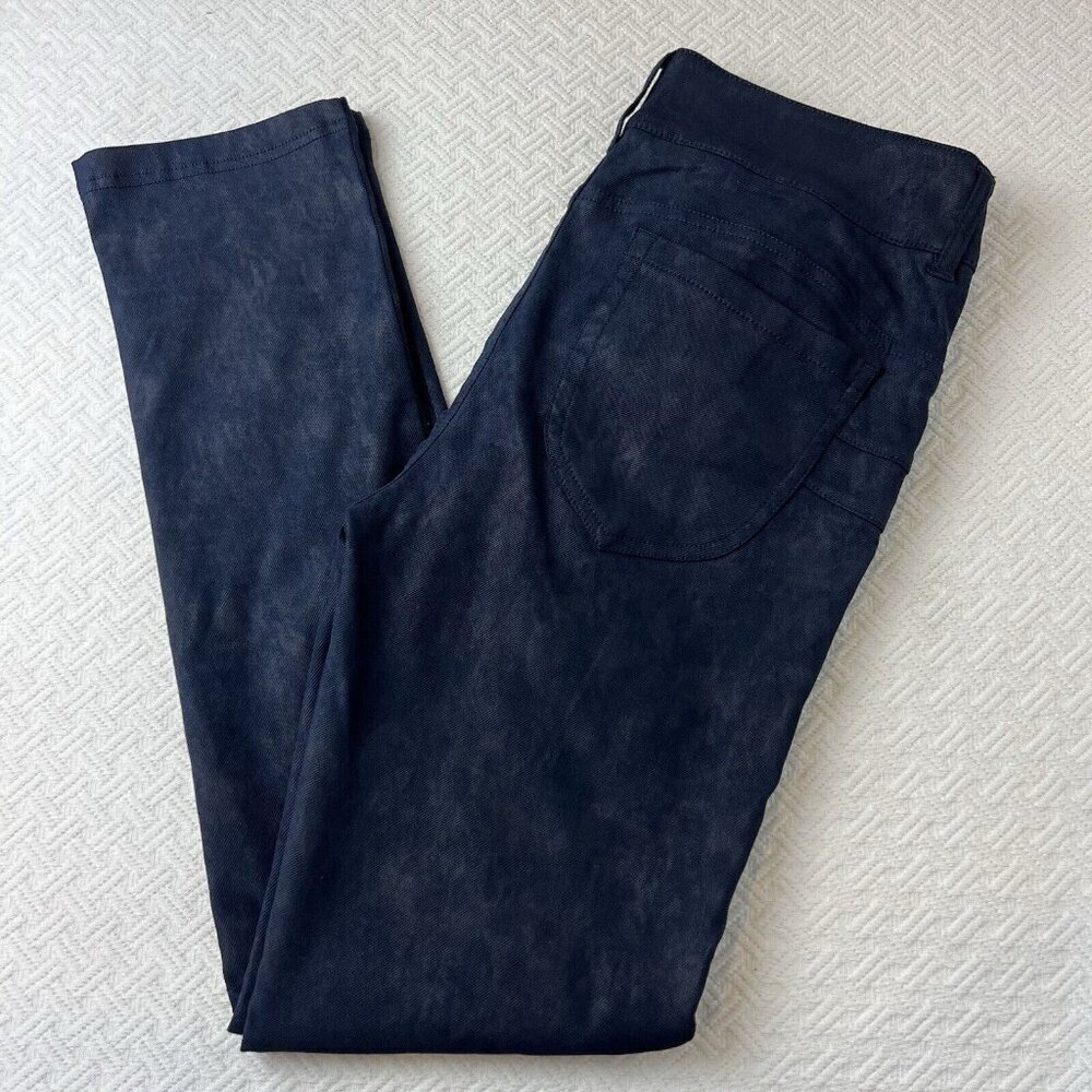 Tristan Women’s Size 10 Blue Pull On Pants Elastic Waist Stretch Pockets